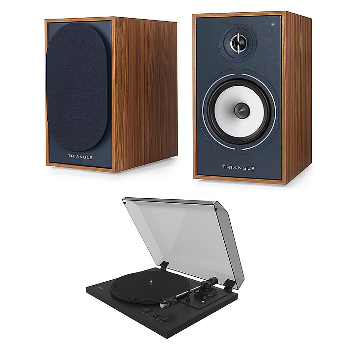 Triangle Borea BR03 CONNECT Roble Azul + Teac TN-175 Negro