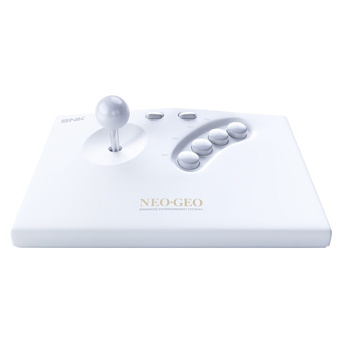 SNK Arcade Stick Wireless Anniversary Edition pour NEO-GEO AES+ (Blanc)
