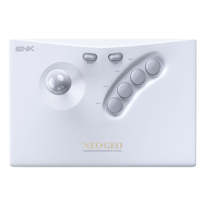 Avis SNK Arcade Stick Wireless Anniversary Edition pour NEO-GEO AES+ (Blanc)