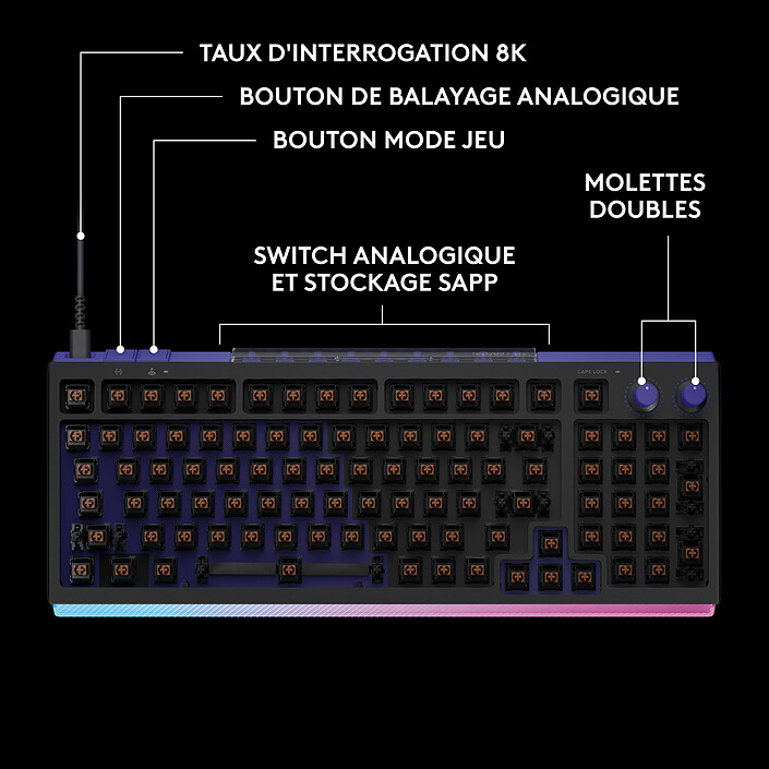 Logitech G G512 X 98 (Noir) pas cher