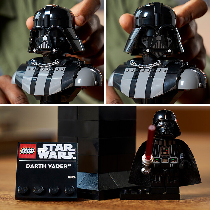 LEGO Star Wars 75439 Le Buste de Dark Vador pas cher