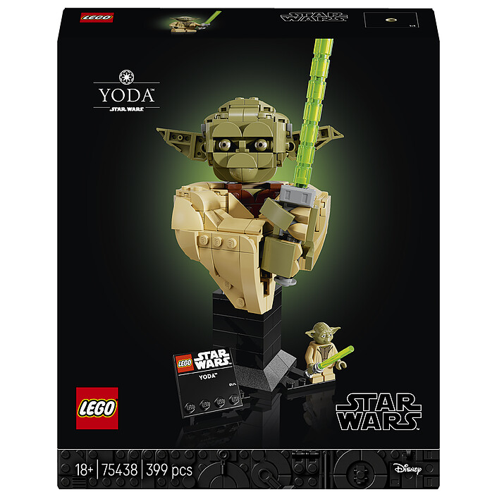 LEGO Star Wars 75438 Le Buste de Yoda