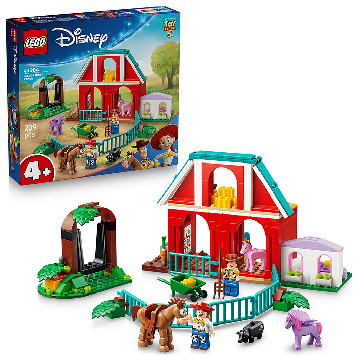 Avis LEGO Disney Pixar 43304 Toy Story 5 Le Ranch de Blaze