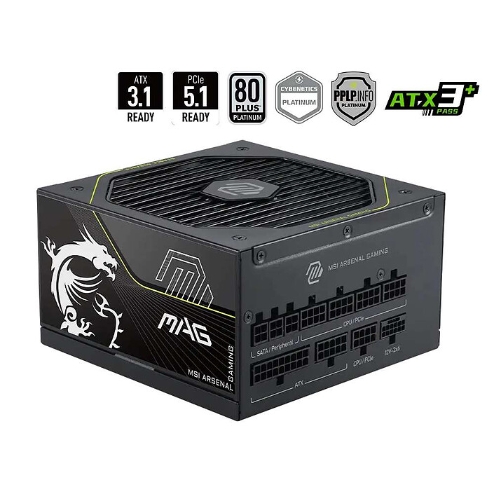 Acheter MSI MAG A1200PLS PCIE5
