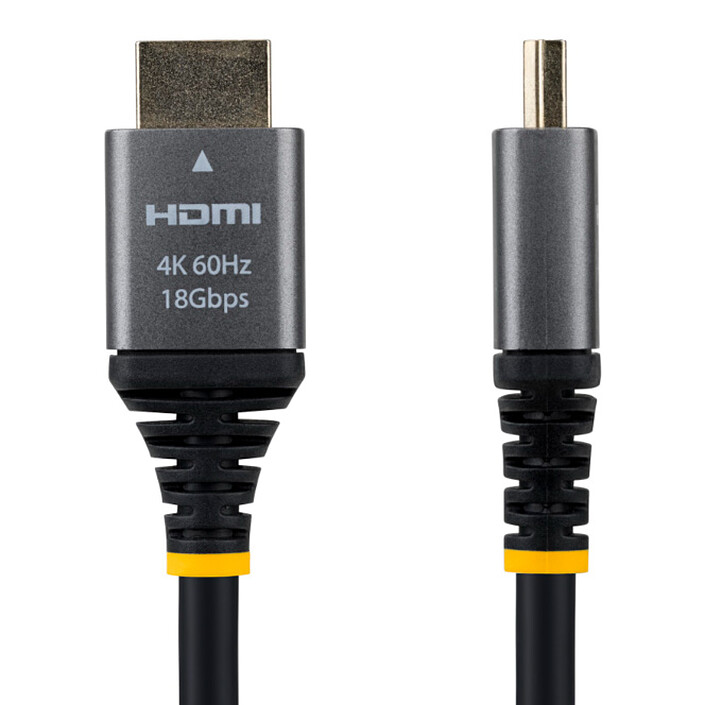 Opiniones sobre StarTech.com Cable HDMI 2.0 de alta velocidad certificado 18Gbps 4K 60Hz de 1.5 m