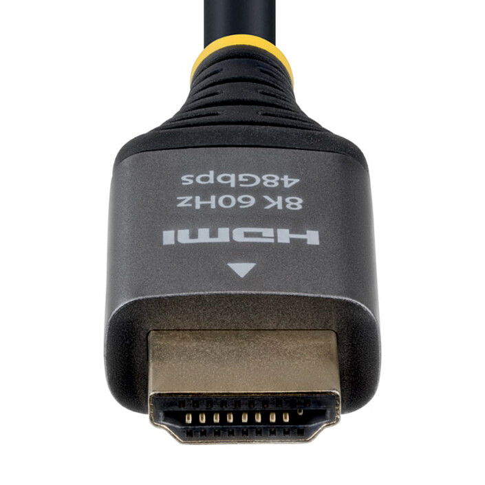 StarTech.com Câble HDMI 2.1 haut débit certifié 48Gbps 8K 60Hz / 4K 120 Hz de 0.3 m pas cher