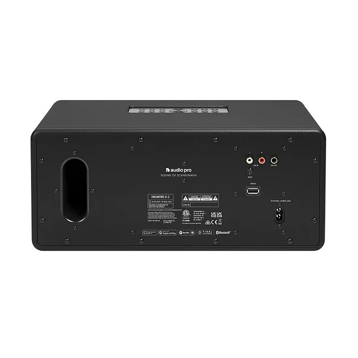 Nota Audio Pro Drumfire D-2 Nero