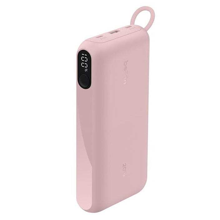 Acheter Belkin BoostCharge Powerbank 20K avec Ecran (Rose)