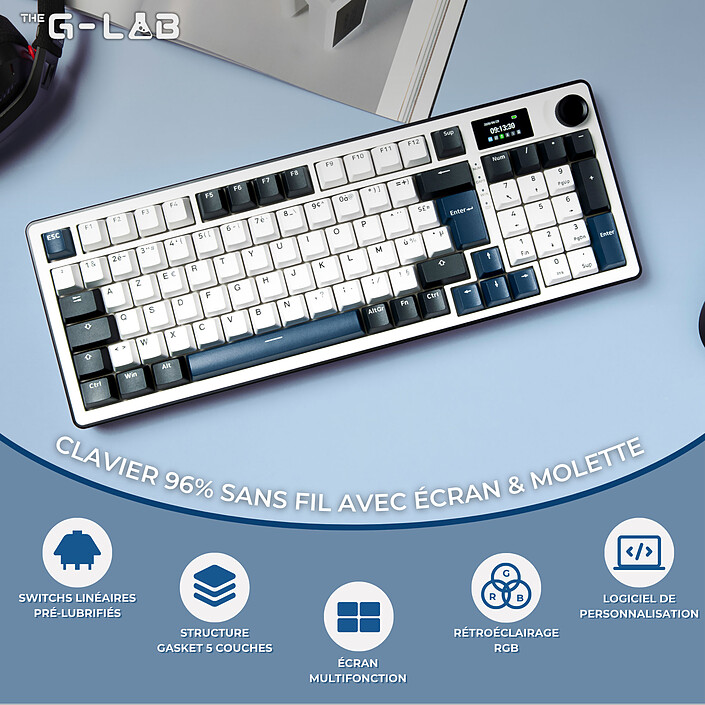 Avis The G-Lab Keyz Elite 450