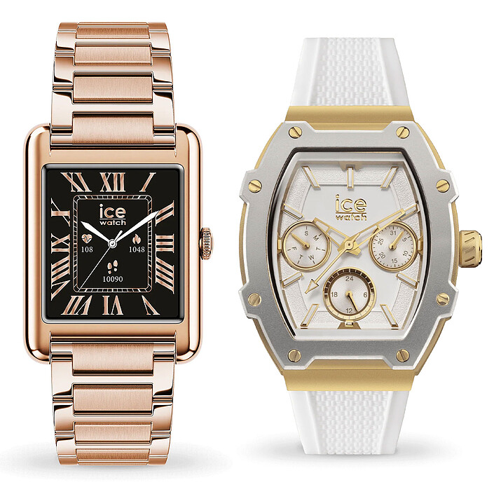 Ice Watch Ice Smart TKS 2.0 (Rose Gold) + Ice Boliday White/Gold FREE!