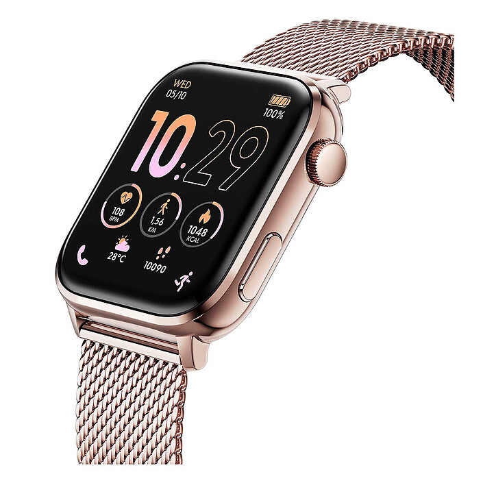 Avis Ice Watch Ice Smart 3.0 Rose Gold Milanese + Bracelet Chaine Opaline Vert OFFERT !
