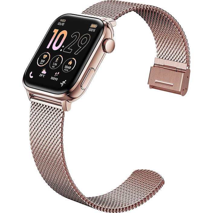 Acheter Ice Watch Ice Smart 3.0 Rose Gold Milanese + Bracelet Chaine Opaline Vert OFFERT !