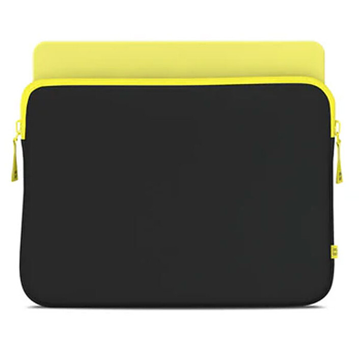 MW Housse MacBook Neo Basics ²Life Perfect Fit (Black/Lemon)