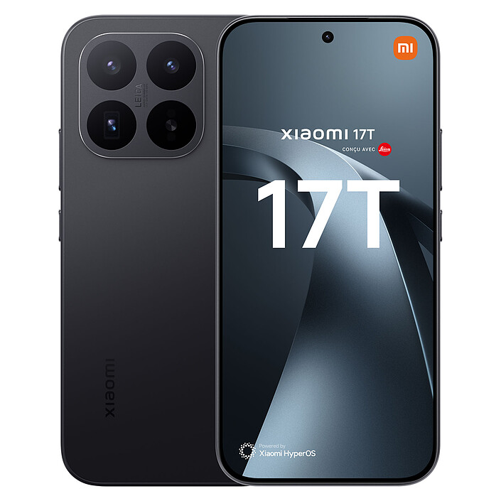 Xiaomi 17T Diseñado con Leica Negro (12 Go / 256 Go)