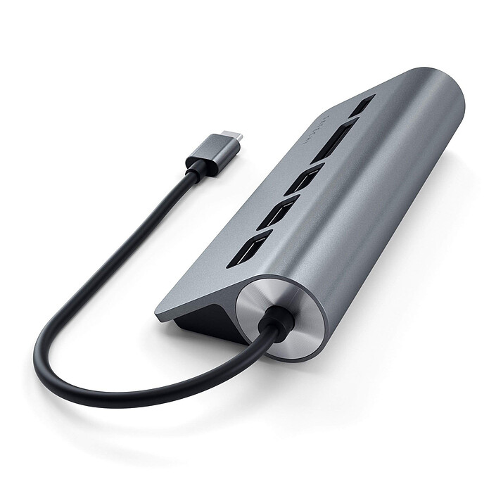 Review SATECHI USB-C Combo Hub for Desktop (Grey)