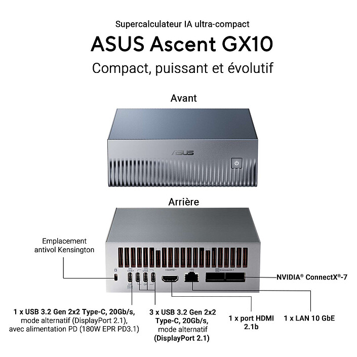 Acheter ASUS Ascent GX10