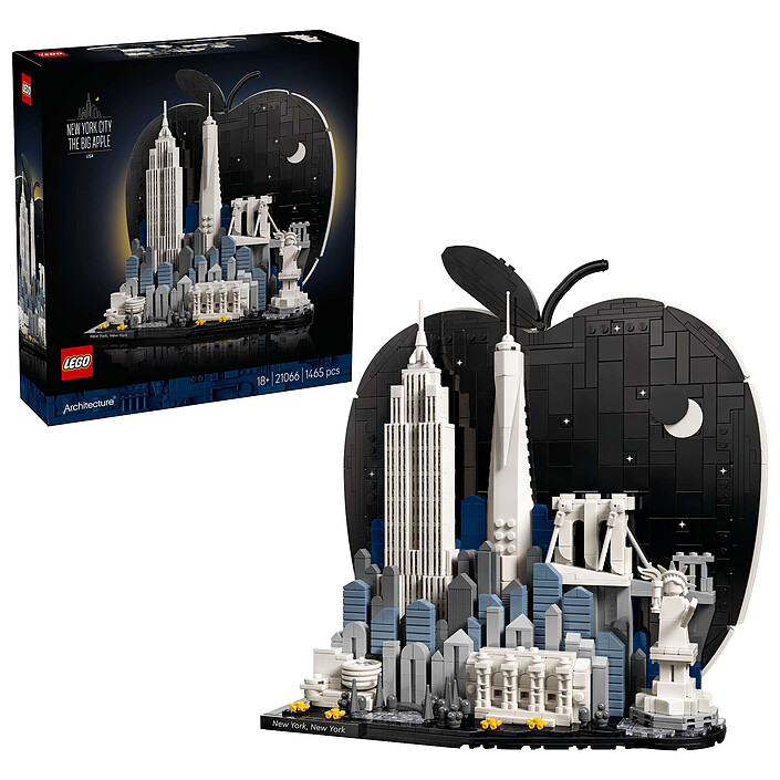 Review LEGO Architecture 21066 New York, the Big Apple