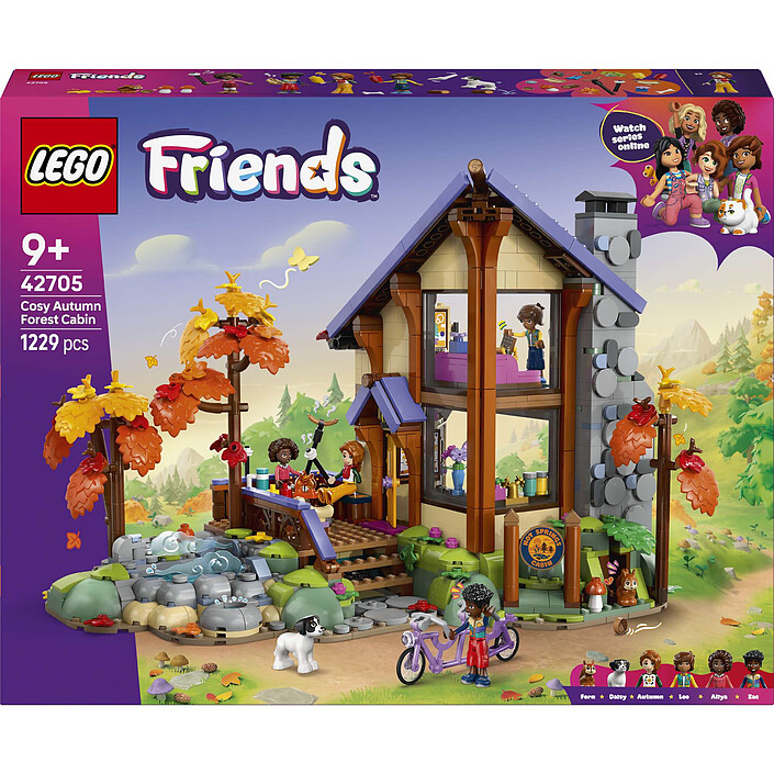 LEGO Friends 42705 The Cozy Cabin in the Forest