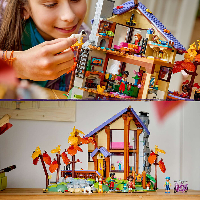 cheap LEGO Friends 42705 The Cozy Cabin in the Forest