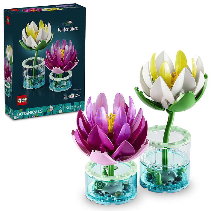 Review LEGO Botanicals 11511 Water Lilies