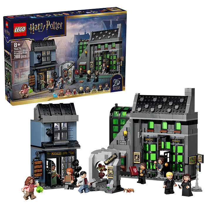 Opiniones sobre LEGO Harry Potter 76471 Las Tiendas Mágicas del Callejón Knockturn