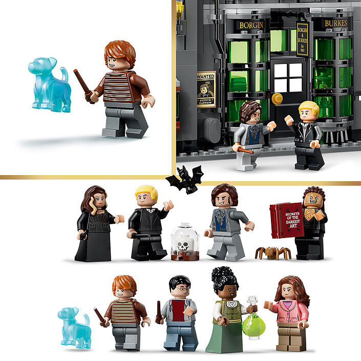 LEGO Harry Potter 76471 Las Tiendas Mágicas del Callejón Knockturn a bajo precio