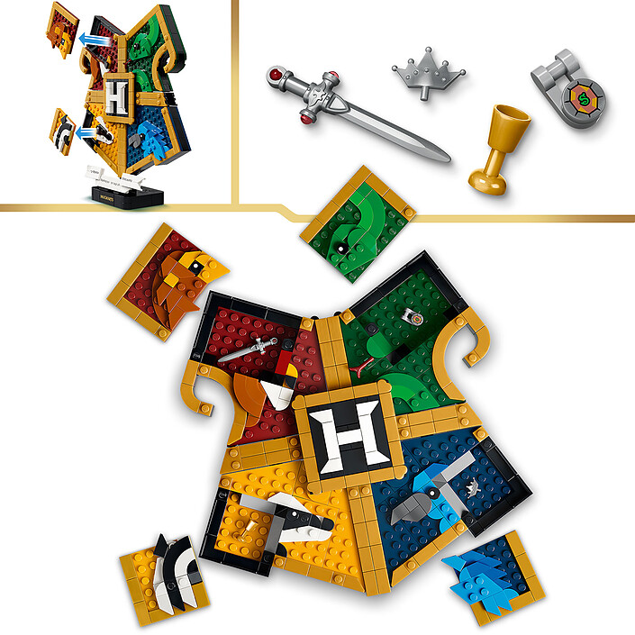 LEGO Harry Potter 76462 El Escudo de las Casas de Hogwarts a bajo precio