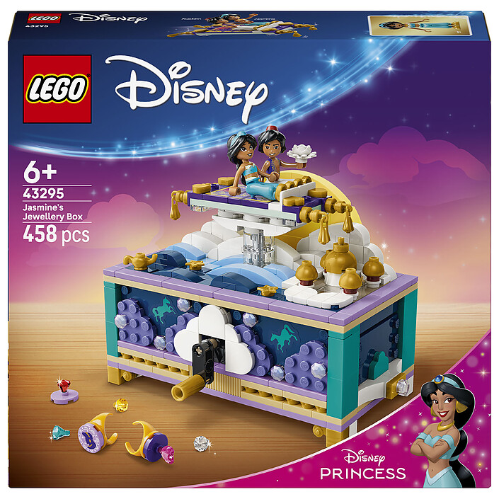 LEGO Disney 43295 Il Portagioie di Jasmine