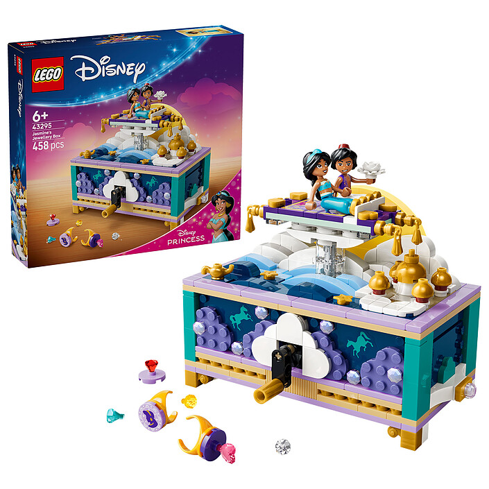 Nota LEGO Disney 43295 Il Portagioie di Jasmine