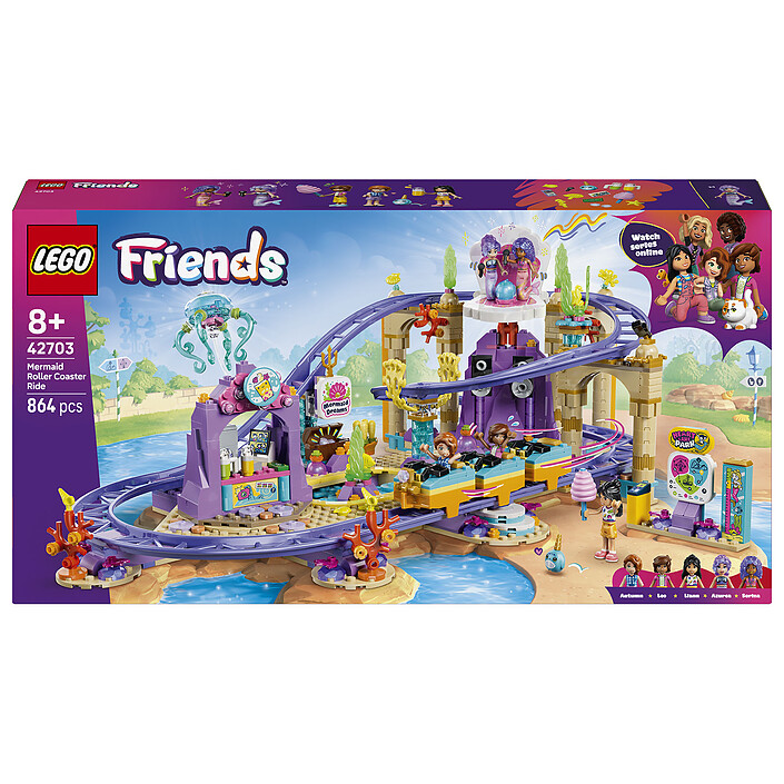 LEGO Friends 42703 Le montagne russe delle sirene