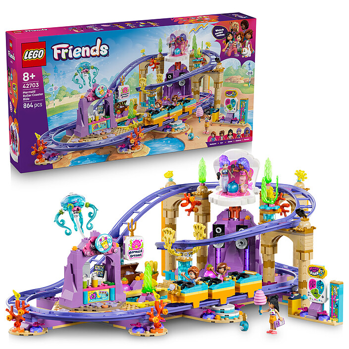 Nota LEGO Friends 42703 Le montagne russe delle sirene