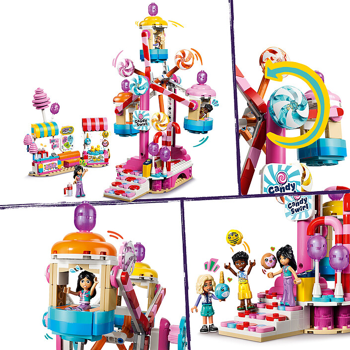 LEGO Friends 42700 La Ruota panoramica decorata con caramelle e cupcake economico