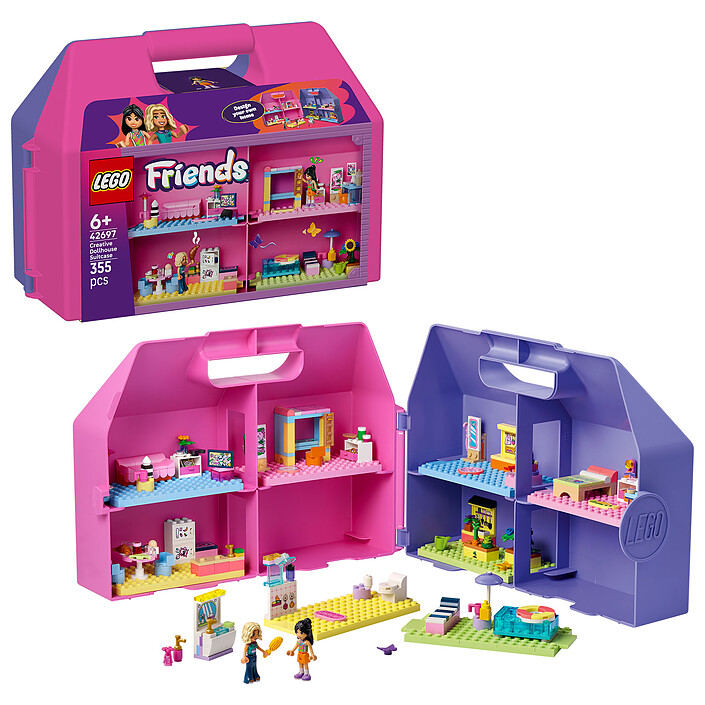 Nota LEGO Friends 42697 La Casa delle Bambole nella Valigia Creativa