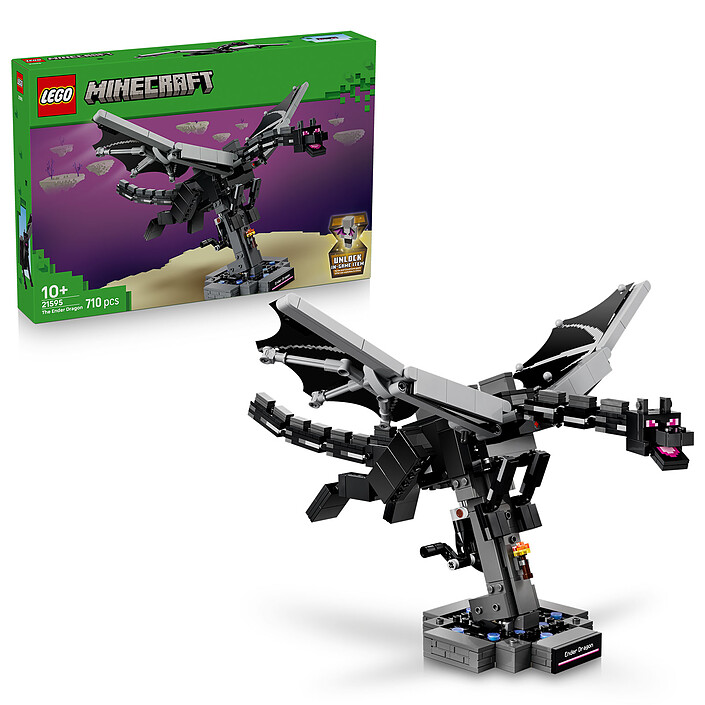 Nota LEGO Minecraft 21595 Il Drago dell'Ender