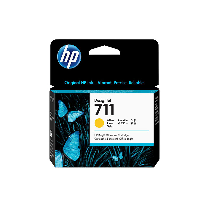 HP 711 Jaune - CZ132A