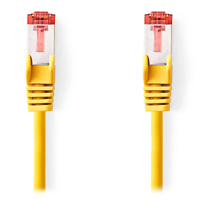 Nedis Câble RJ45 catégorie 6 S/FTP 10 m (Jaune)