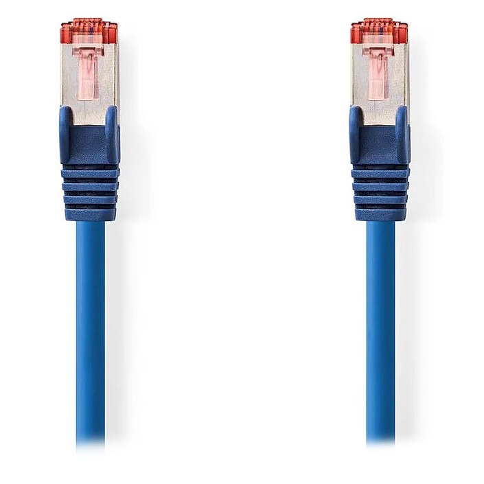 Nedis Câble RJ45 catégorie 6 S/FTP 0.25 m (Bleu)