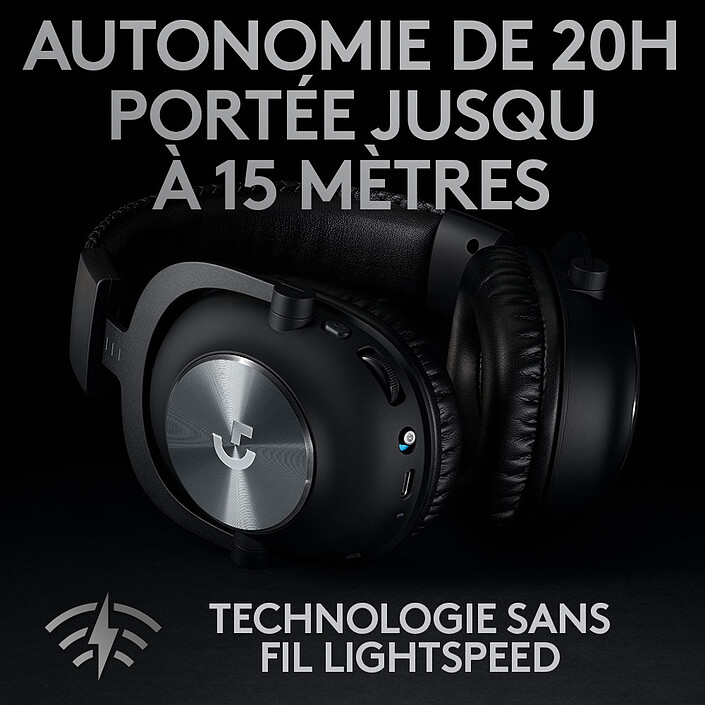Avis Logitech G Pro X Wireless + Repose Casque