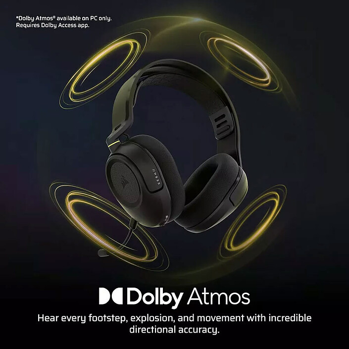 Nota Corsair HS35 Wireless v3 (Nero)