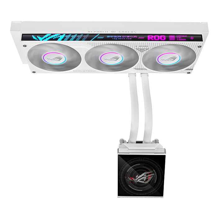 Avis ASUS ROG Strix SLC IV 360 ARGB LCD White Edition