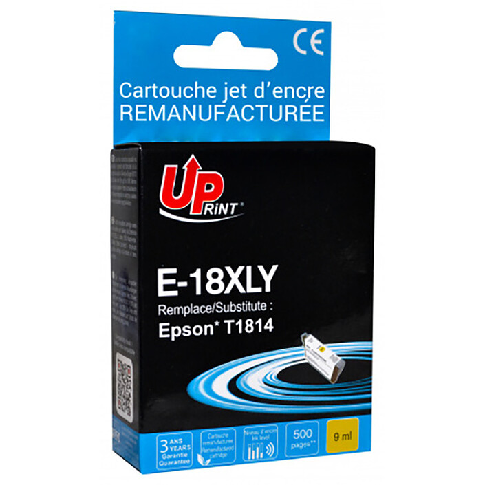 Cartucho compatible UPrint E-18XLY Epson T1814 (Amarillo)