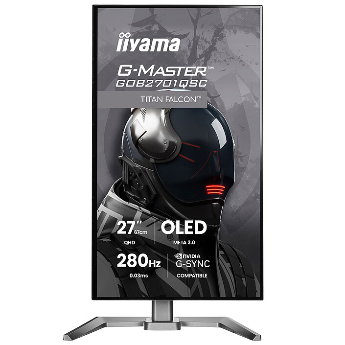 Avis iiyama 27" OLED - G-Master GOB2701QSC-B1 Titan Falcon