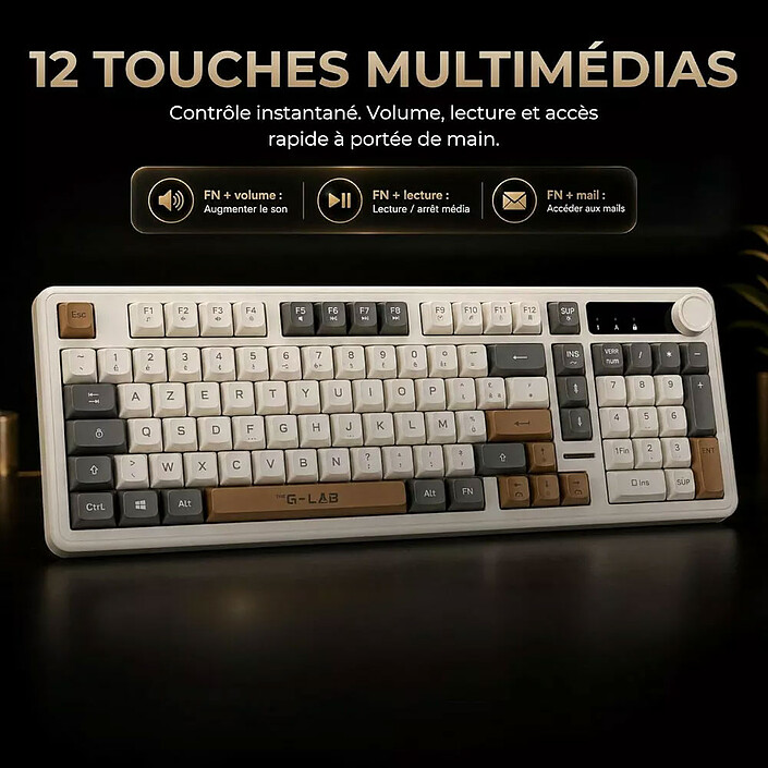 Acheter The G-Lab Keyz Caesium EX (Tricolore)
