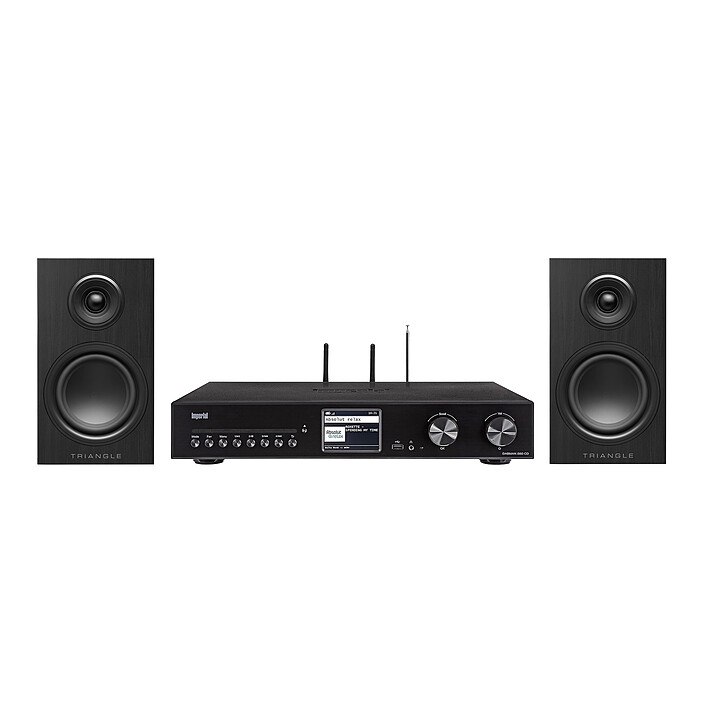 Imperial DABMAN i560 CD + Triangle Elara LN01 Noir Mat