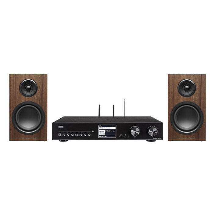 Imperial DABMAN i560 CD + Triangle Elara LN01 Châtaignier