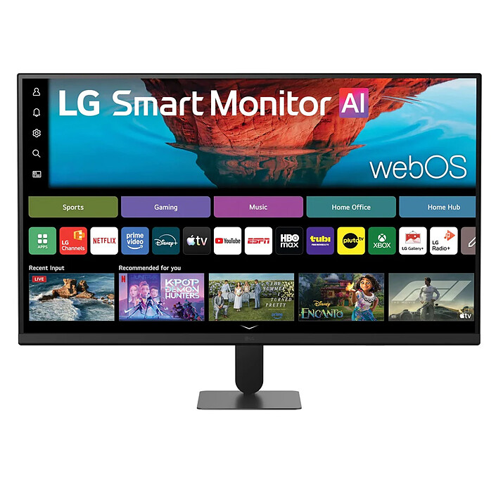 LG 31.5" LED - Smart Monitor 32U701SB-B