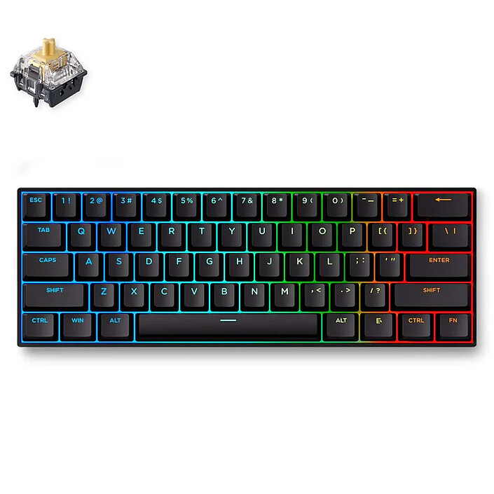 MCHOSE Ace 60 - KTEK Magnetic Switch US (Noir)