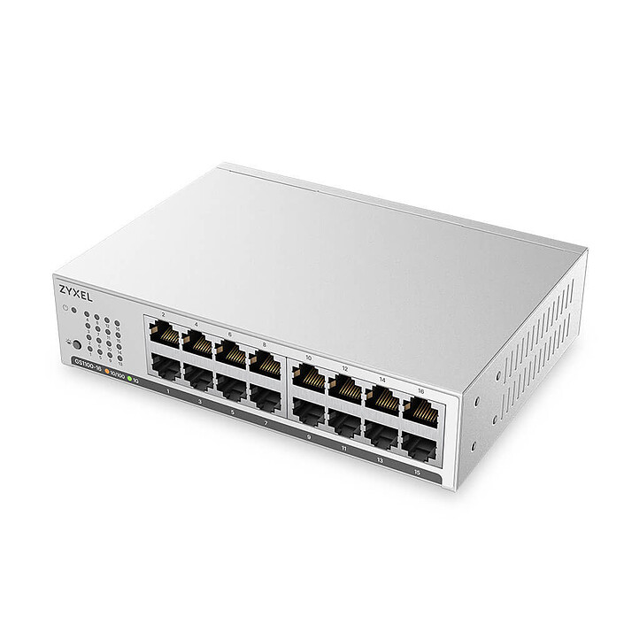 Avis ZyXEL GS1100-16 Unmanaged Plus