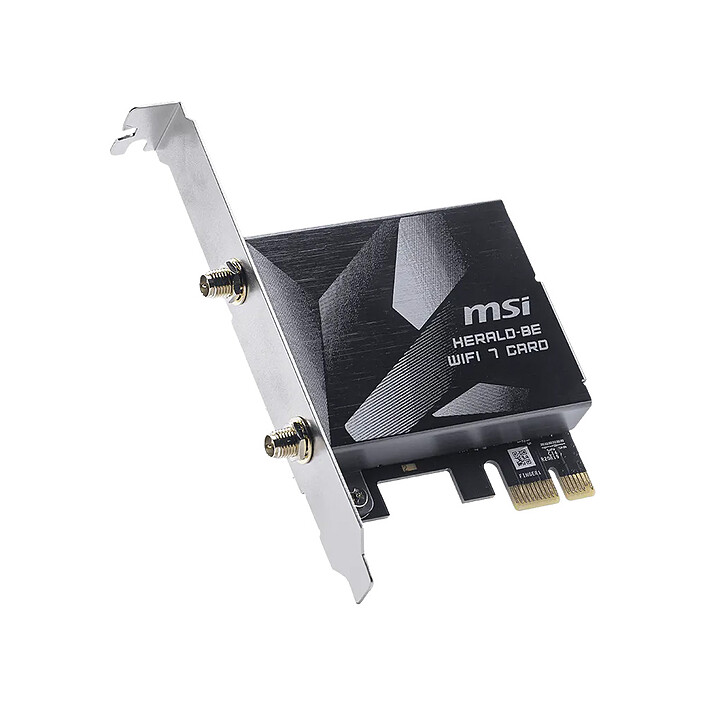 Acheter MSI HERALD BE9400 WiFi 7 PCIe Card