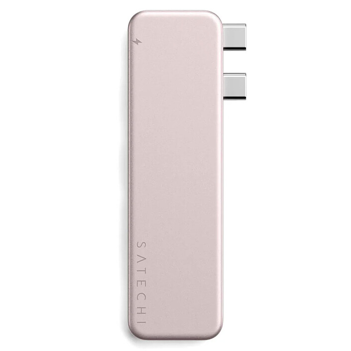 Avis Satechi USB-C Snap Hub 6-en-1 (Blush)